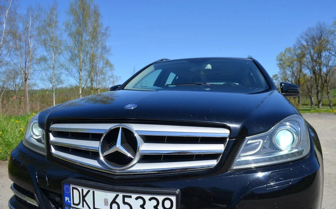 Mercedes-Benz Klasa C cena 48500 przebieg: 226800, rok produkcji 2014 z Strzegom małe 352